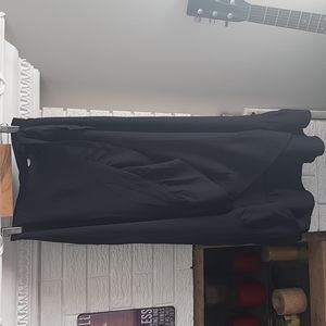 Women's H&M Black Wrap Up Maxi Skirt Size 2